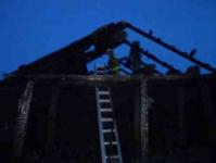 Дом с надворными постройками сгорел в Семеновском районе 