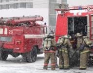 Гаражный бокс горел 17 марта в Нижнем Новгороде 