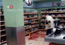 Разгромившего супермаркет мужчину задержали в Балахне 