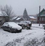 Первый снег выпал в Нижегородской области 