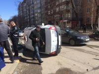 Страшная авария с участием такси произошла в центре Нижнего Новгорода 