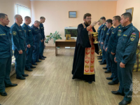 Пожарно-спасательную часть №25 освятили в Нижнем Новгороде 