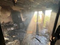 Квартира сгорела в многоэтажке на улице Прыгунова в Нижнем Новгороде    